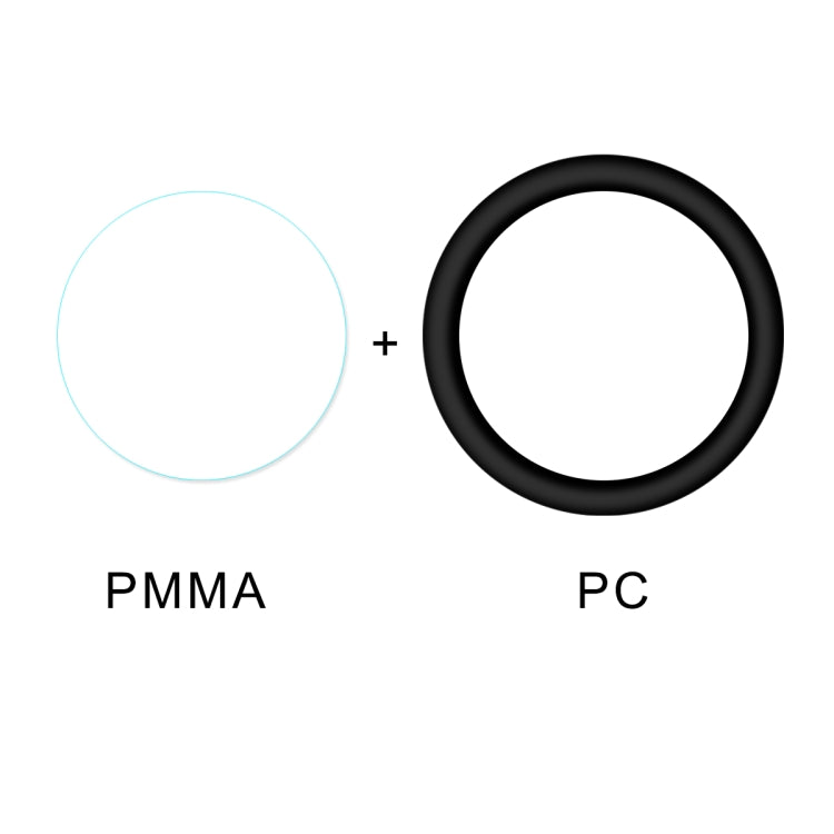 ENKAY Hat-prince 3D Full Screen Soft PC Edge + Pellicola proteggi schermo PMMA HD, For HUAWEI Watch GT 2 42mm (2019), For XIAOMI MI BAND 4
