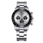 Orologio al quarzo multifunzione OCHSTIN Augusten 6103B Orologio da uomo con cinturino in acciaio con calendario sportivo luminoso e impermeabile