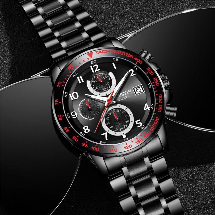 OCHSTIN 6112 Orologio multifunzione da uomo Moda Sport Business Calendario Orologio da uomo luminoso Orologio al quarzo Orologio in acciaio