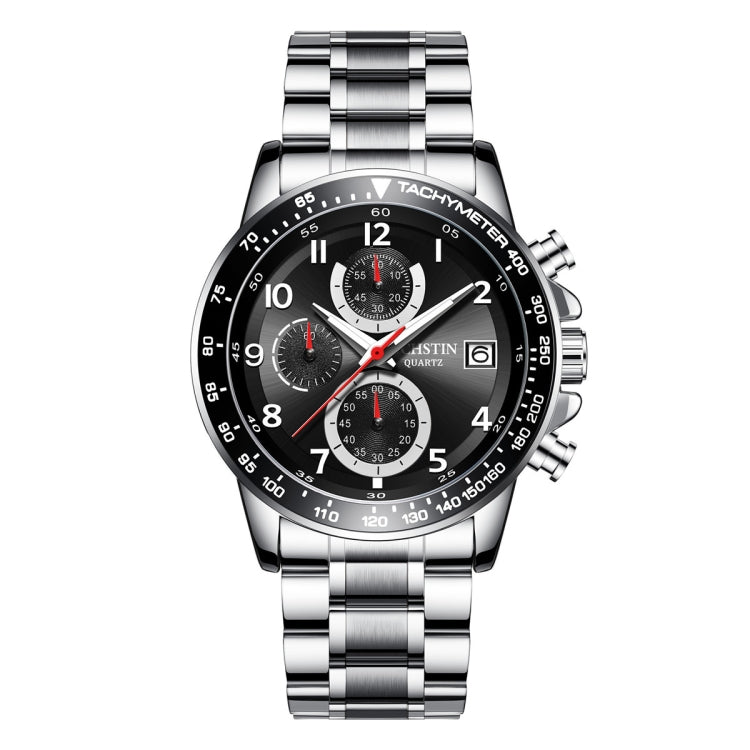OCHSTIN 6112 Orologio multifunzione da uomo Moda Sport Business Calendario Orologio da uomo luminoso Orologio al quarzo Orologio in acciaio
