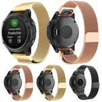 Per Garmin Fenix 5 Milano cinturino in metallo in acciaio inossidabile in metallo, 20MM, 22MM, 26MM