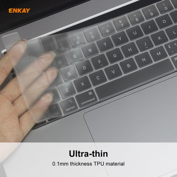 ENKAY per MacBook Pro 16 pollici (A2141) Protezione morbida per tastiera in TPU, US Version