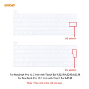Protezione tastiera TPU per MacBook Pro 16"