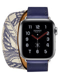 Per Apple Watch 3/2/1 Generazione 38mm Cinturino per orologio serigrafato universale a doppio anello