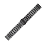 Per cinturino in acciaio inossidabile Garmin 5 20mm Tri-Bead