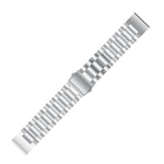 Per Garmin Fenix 5 cinturino in acciaio inossidabile a tre sfere in metallo (argento), 20MM, 22MM, 26MM