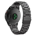 Per cinturino in metallo in acciaio inossidabile a tre sfere Garmin Fenix 5, 22MM, 26MM