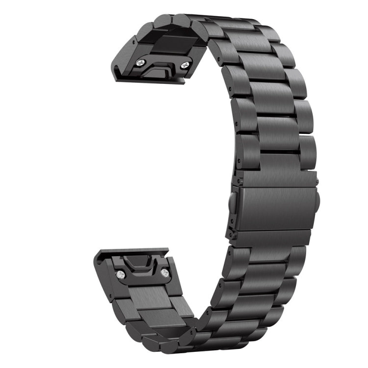 Per cinturino in metallo in acciaio inossidabile a tre sfere Garmin Fenix 5, 22MM, 26MM