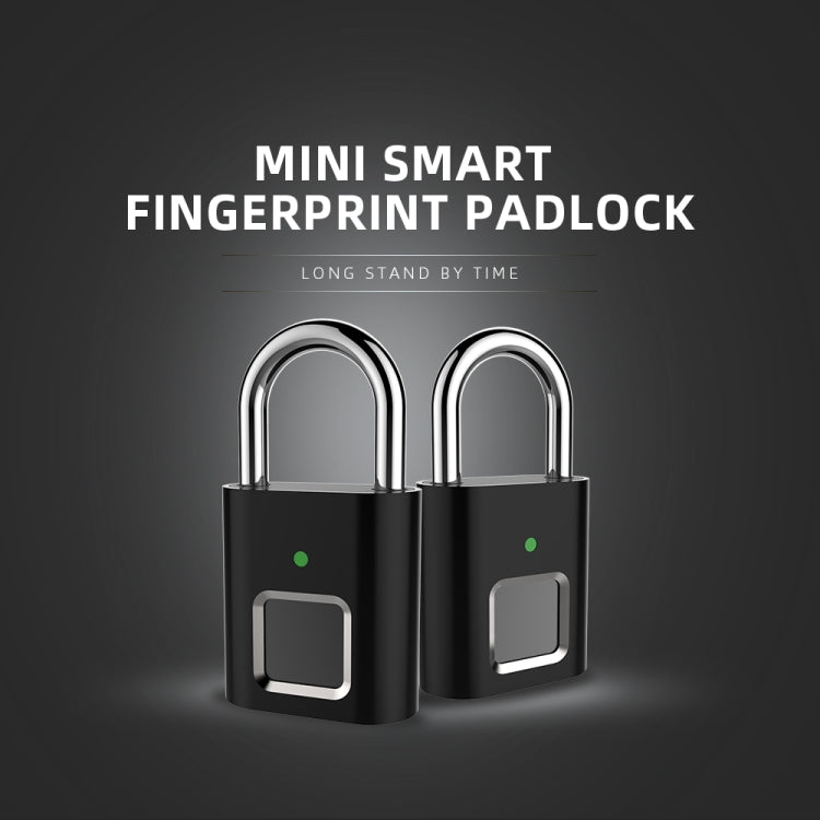 Lucchetto elettronico L34 Blocco per impronte digitali Smart Lock Lucchetto elettronico per dormitorio per bagagli domestici, L34