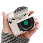 Per Apple AirPods Pro Custodia protettiva per cuffie Bluetooth stile fotocamera Polaroid