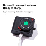 Per Apple AirPods Pro Custodia protettiva per cuffie Bluetooth stile fotocamera Polaroid