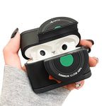 Per Apple AirPods Pro Custodia protettiva per cuffie Bluetooth stile fotocamera Polaroid