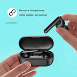 T10 Mini Touch Control Hifi TWS Auricolari Bluetooth wireless con microfono e scatola di ricarica