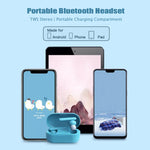 T10 Mini Touch Control Hifi TWS Auricolari Bluetooth wireless con microfono e scatola di ricarica