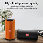 TG113 Altoparlanti Bluetooth portatili Altoparlante esterno stereo impermeabile Cassa audio per bassi MP3 con radio FM