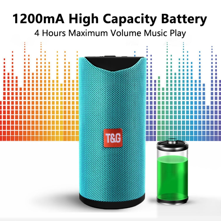 TG113 Altoparlanti Bluetooth portatili Altoparlante esterno stereo impermeabile Cassa audio per bassi MP3 con radio FM