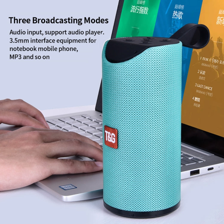 TG113 Altoparlanti Bluetooth portatili Altoparlante esterno stereo impermeabile Cassa audio per bassi MP3 con radio FM