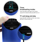 TG113 Altoparlanti Bluetooth portatili Altoparlante esterno stereo impermeabile Cassa audio per bassi MP3 con radio FM