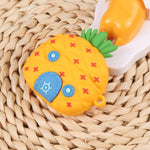 Custodia protettiva AirPods Pro design ananas blu