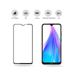 Pellicola vetro temperato 0,33 mm per Xiaomi Redmi Note 8T 2 pezz