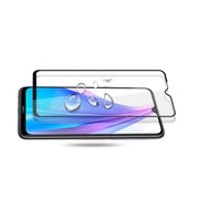 Per Xiaomi Redmi Note 8T 2 pezzi mocolo 0,33 mm 9H 2,5D Pellicola in vetro temperato con colla completa, For Xiaomi Redmi Note 8T(2pcs)