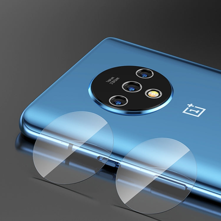 2 pz mocolo 0.15mm 9H 2.5D Bordo Tondo Obiettivo Fotocamera Posteriore Pellicola In Vetro Temperato, For Oneplus 7T, For Oneplus 7T Pro