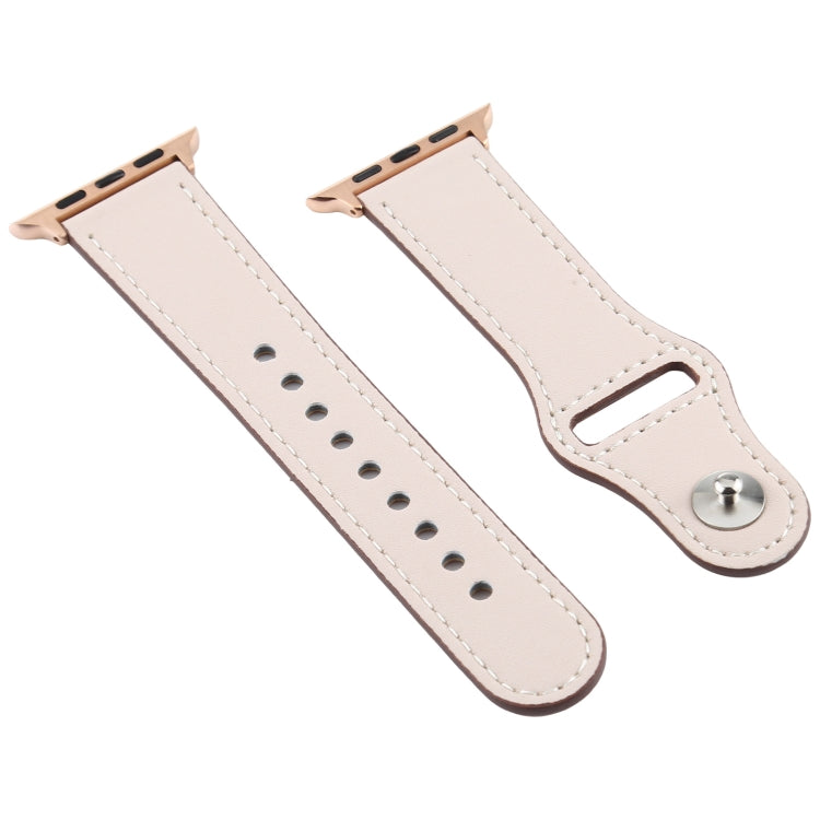 Per cinturino in pelle con fibbia universale da 38 mm di generazione Apple Watch 3/2/1, For Apple Watch Series 8&7 41mm / SE 2&6&SE&5&4 40mm / 3&2&1 38mm, For Apple Watch Series 7 41mm / 6 & SE & 5 & 4 40mm / 3 & 2 & 1 38mm