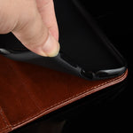 Per Galaxy A51 R64 Texture Custodia protettiva a vibrazione orizzontale singola con supporto e slot per schede e portafoglio e cornice per foto, For Samsung Galaxy A51 (4G)