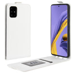 Per Galaxy A51 R64 Texture Custodia protettiva in pelle a vibrazione verticale singola con slot per schede e cornice per foto, For Galaxy A51 (4G)