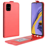 Per Galaxy A51 R64 Texture Custodia protettiva in pelle a vibrazione verticale singola con slot per schede e cornice per foto, For Galaxy A51 (4G)