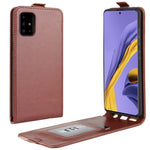 Per Galaxy A51 R64 Texture Custodia protettiva in pelle a vibrazione verticale singola con slot per schede e cornice per foto, For Galaxy A51 (4G)