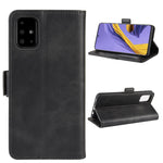 Per Galaxy A51 Custodia in pelle a vibrazione orizzontale con fibbia magnetica a doppio lato con supporto, slot per carte e portafoglio, For Galaxy A51 (4G)