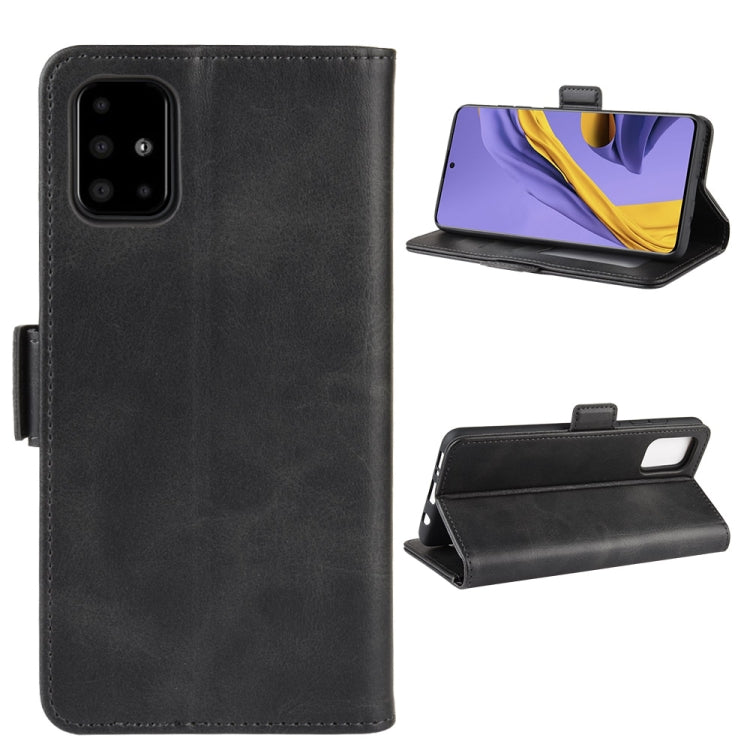 Per Galaxy A51 Custodia in pelle a vibrazione orizzontale con fibbia magnetica a doppio lato con supporto, slot per carte e portafoglio, For Galaxy A51 (4G)