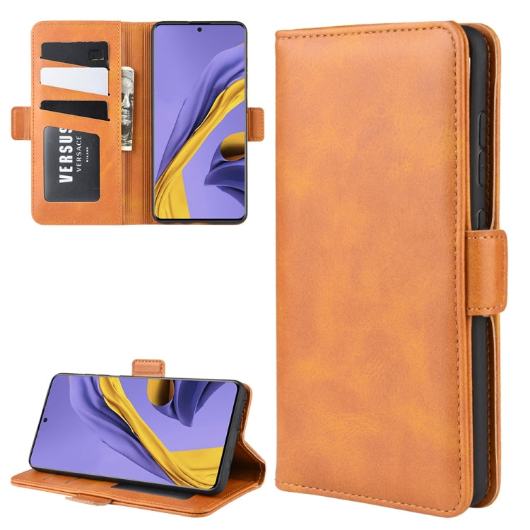Per Galaxy A51 Custodia in pelle a vibrazione orizzontale con fibbia magnetica a doppio lato con supporto, slot per carte e portafoglio, For Galaxy A51 (4G)