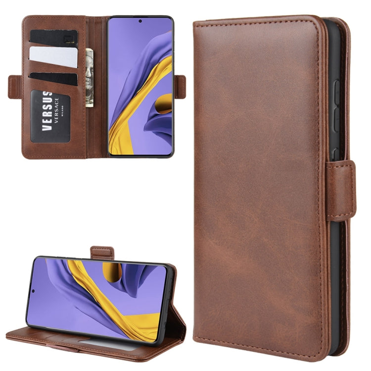 Per Galaxy A51 Custodia in pelle a vibrazione orizzontale con fibbia magnetica a doppio lato con supporto, slot per carte e portafoglio, For Galaxy A51 (4G)