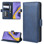 Per Galaxy A51 Custodia in pelle a vibrazione orizzontale con fibbia magnetica a doppio lato con supporto, slot per carte e portafoglio, For Galaxy A51 (4G)