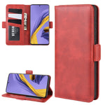 Per Galaxy A51 Custodia in pelle a vibrazione orizzontale con fibbia magnetica a doppio lato con supporto, slot per carte e portafoglio, For Galaxy A51 (4G)