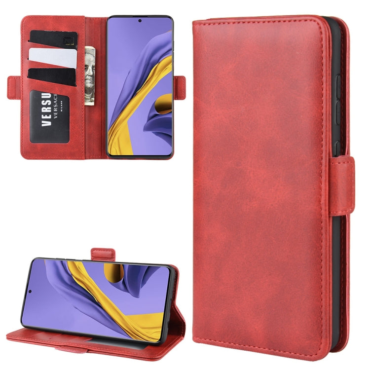 Per Galaxy A51 Custodia in pelle a vibrazione orizzontale con fibbia magnetica a doppio lato con supporto, slot per carte e portafoglio, For Galaxy A51 (4G)