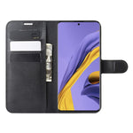 Per Galaxy A51 Litchi Texture Custodia protettiva a vibrazione orizzontale con supporto e slot per schede e portafoglio, For Galaxy A51 (4G)