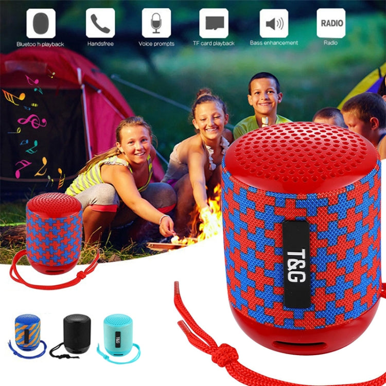 T&G TG129 Altoparlante musicale wireless portatile vivavoce con microfono, supporto TF Card FM