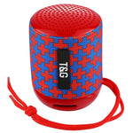 T&G TG129 Altoparlante musicale wireless portatile vivavoce con microfono, supporto TF Card FM