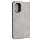 Per Galaxy S11 Custodia in pelle con ventosa magnetica per affari retro-pelle con supporto, slot per carte e portafoglio, For Samsung Galaxy S20+