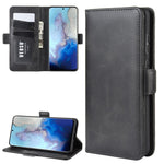 Per Galaxy S11e Custodia in pelle a vibrazione orizzontale con fibbia magnetica a doppio lato con supporto, slot per carte e portafoglio