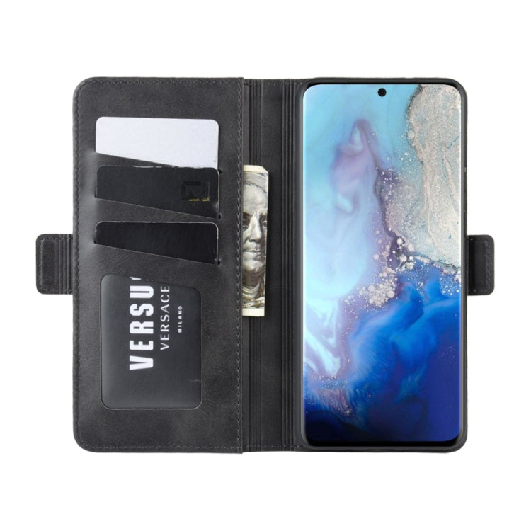Per Galaxy S11e Custodia in pelle a vibrazione orizzontale con fibbia magnetica a doppio lato con supporto, slot per carte e portafoglio