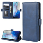 Per Galaxy S11e Custodia in pelle a vibrazione orizzontale con fibbia magnetica a doppio lato con supporto, slot per carte e portafoglio