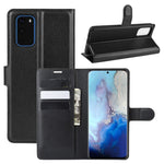 Per Galaxy S11e Litchi Texture Custodia protettiva a vibrazione orizzontale con supporto, slot per schede e portafoglio