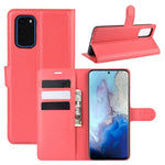 Per Galaxy S11e Litchi Texture Custodia protettiva a vibrazione orizzontale con supporto, slot per schede e portafoglio