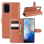 Per Galaxy S11e Litchi Texture Custodia protettiva a vibrazione orizzontale con supporto, slot per schede e portafoglio