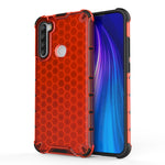 Per Xiaomi Redmi Note 8T Custodia antiurto a nido d'ape per PC + TPU