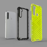 Per Xiaomi Redmi Note 8T Custodia antiurto a nido d'ape per PC + TPU